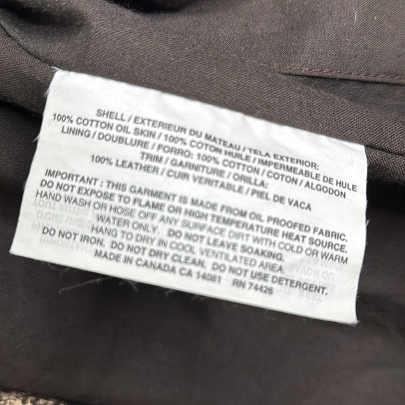 The Australian Outback Collection Oilskin Green Duster Rancher Jacket XXL - Picture 11 of 14